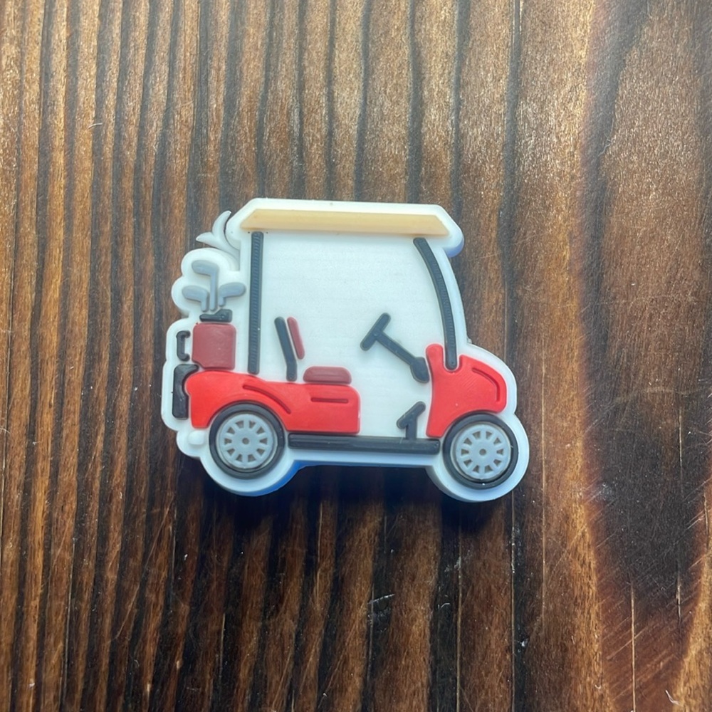 Golf Cart Crocs shoe charm jibbitz